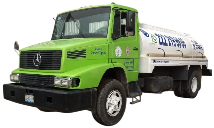 Pipas de agua potable cholula